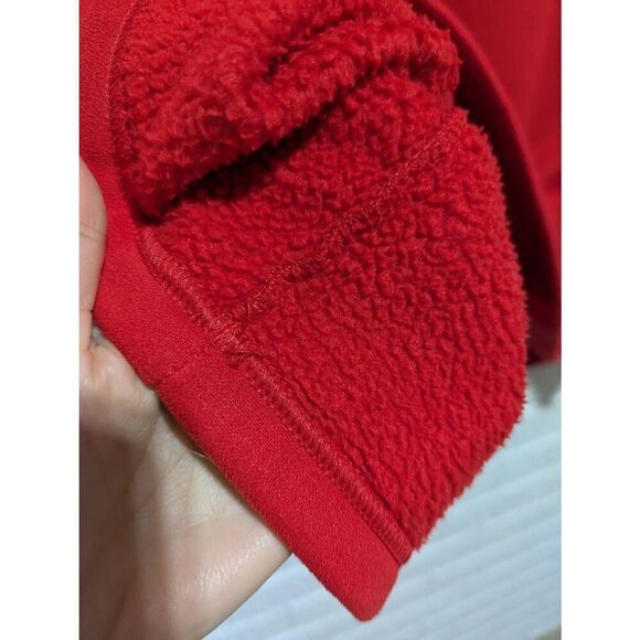 Under Armour Men's Red Zip Pocket Long-Sleeve 1/4 Zip Sweatshirt Size Medium - Picture 5 of 7